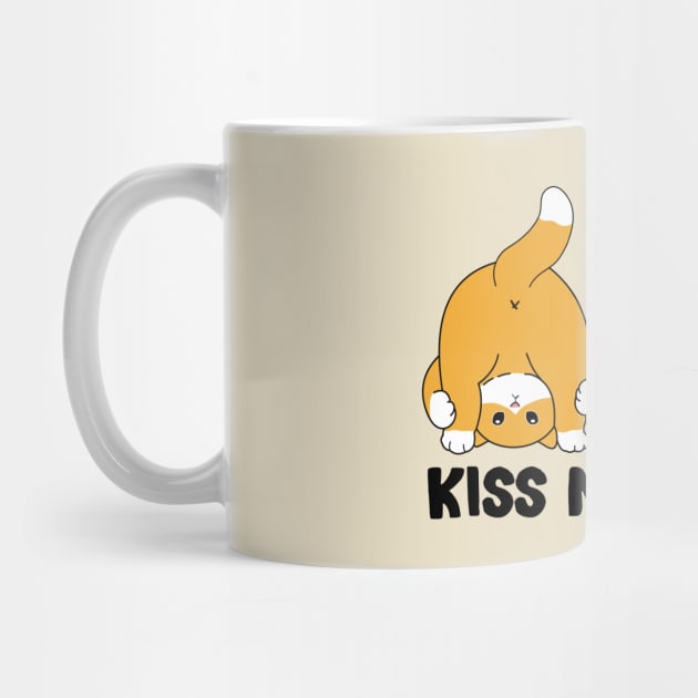 Kiss the cat twice by My Happy-Design